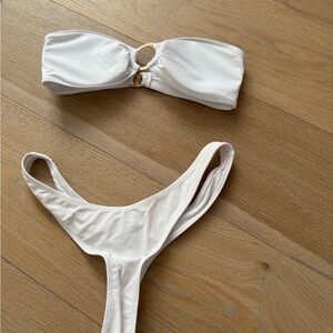 White Fox Boutique Elegant White Bikini Set